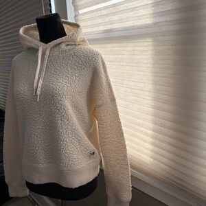 The North Face Cream Sherpa Hoodie